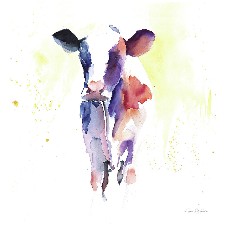 Animal Painting - Holstein II by Aimee Del Valle