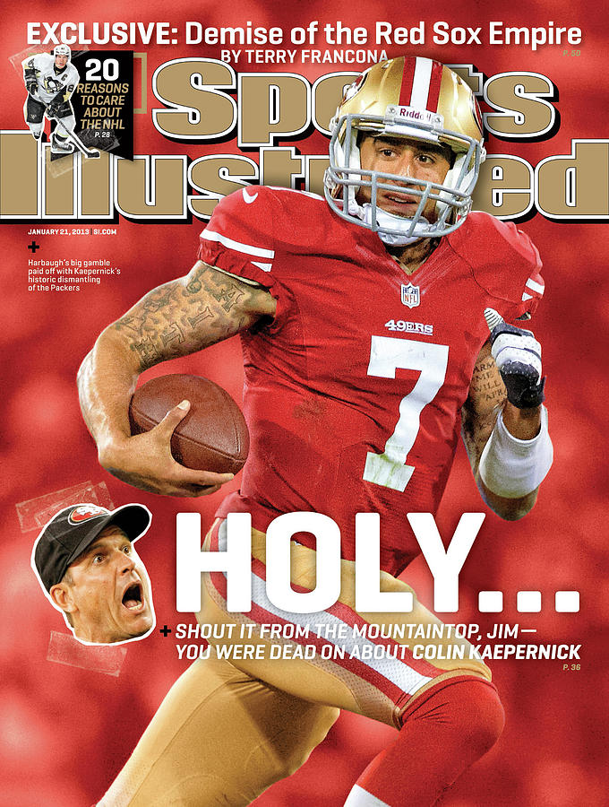 Holy . . . Colin Kaepernick Of The San Francisco 49ers Sports Illustrated  Cover by Sports Illustrated