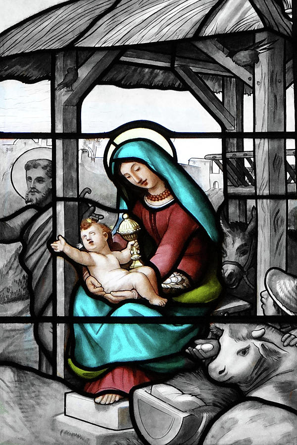 Holy Family and Shepherd Photograph by Munir Alawi