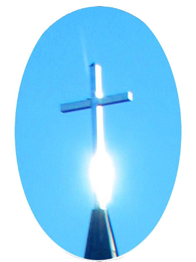 Holy Ghost Cross Impression Photograph by Delynn Addams