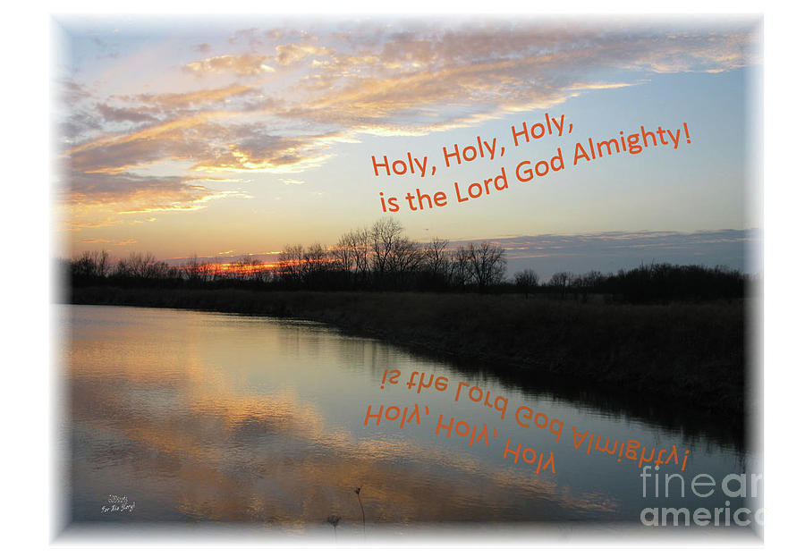 Holy Holy Holy Mixed Media by Lori Tondini
