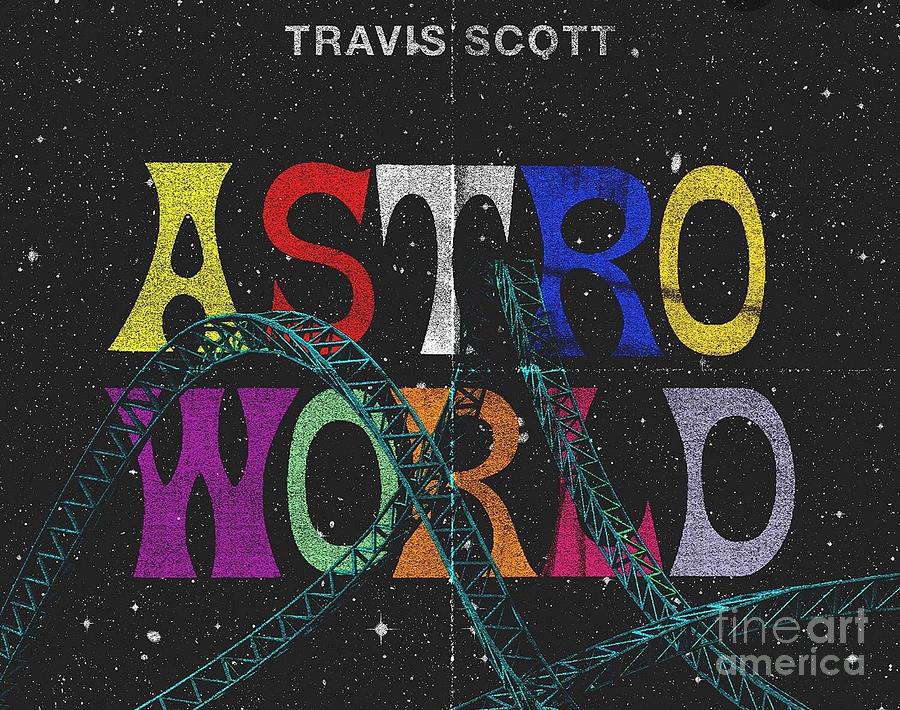 Travis Astro Tapestries Astroworld Wall Tapestry 