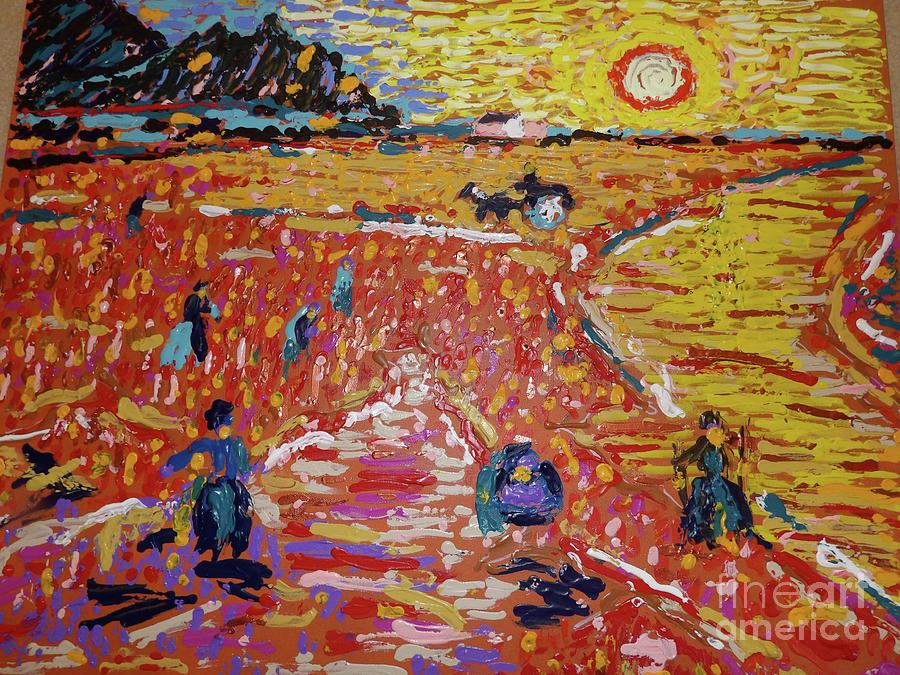 HOMAGE TO THE GLEANERS by Patrick Grills HOMAGE TO THE GLEANERS by Patrick Grills