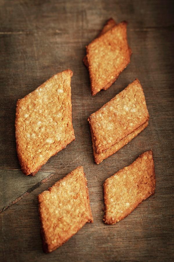 Home-made Braunkuchen spiced German Biscuits Photograph by Eva Grndemann
