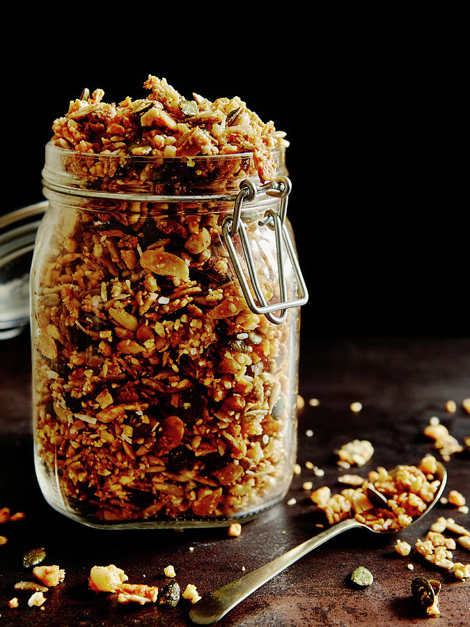 Home Made Granola Photograph by Ali Sid