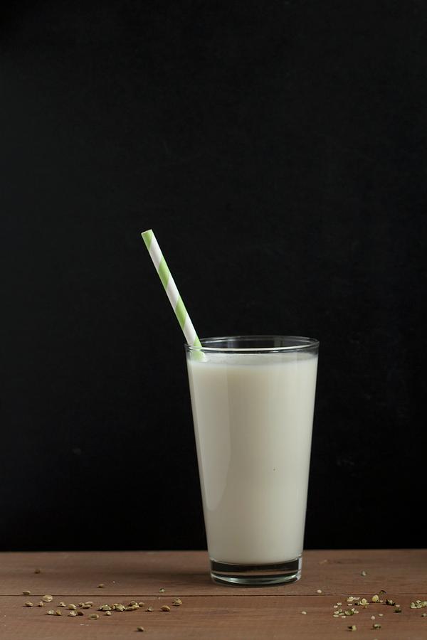 Home-made Hemp Milk Photograph by Chaudron Pastel