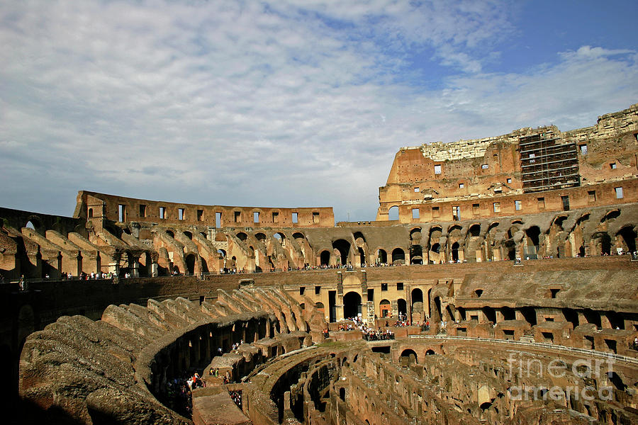 Home of Gladiators Photograph by Becqi Sherman