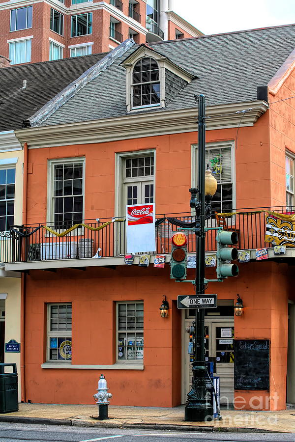 Home Street Corner New Orleans  Photograph by Chuck Kuhn