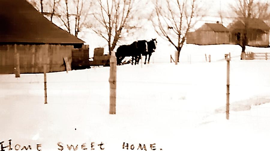 Home Sweet Home 1917 Photograph by Jerry Sodorff