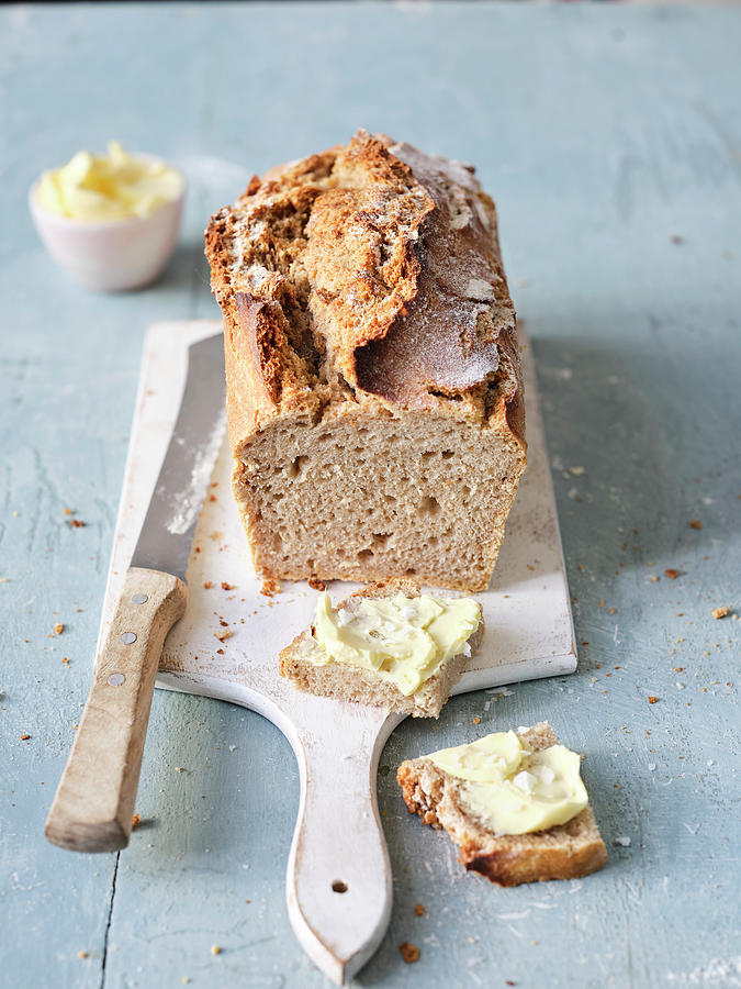 Homemade 100% Sourdough Rye Bread. Photograph by Stockfood Studios /  Thorsten Suedfels