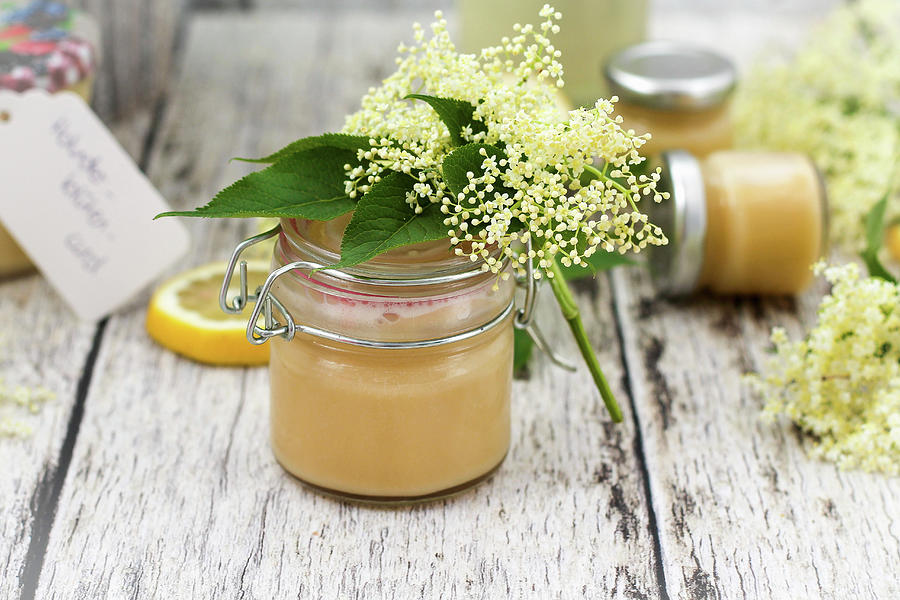 Homemade Elderflower Curd Photograph by Cook And Bake With Andrea
