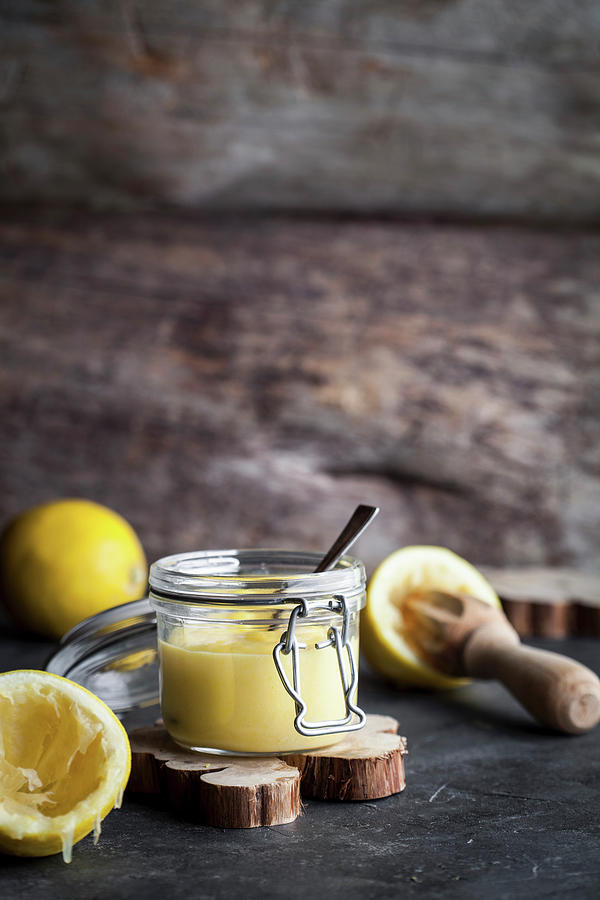 Homemade Lemon Curd Photograph by Kati Finell
