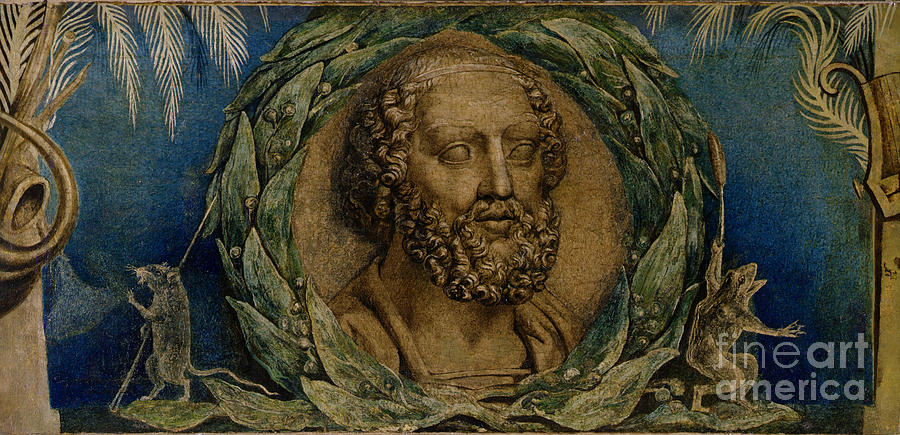 Homer, C.1800-03 Photograph by William Blake