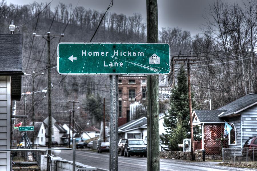 Homer Hickam Lane Coalwood WV Photograph by Greg Smith