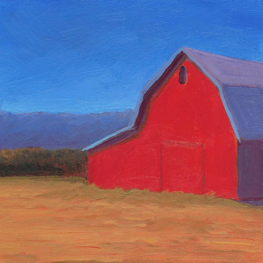Countryside Painting - Homestead Barn IIi by Carol Young