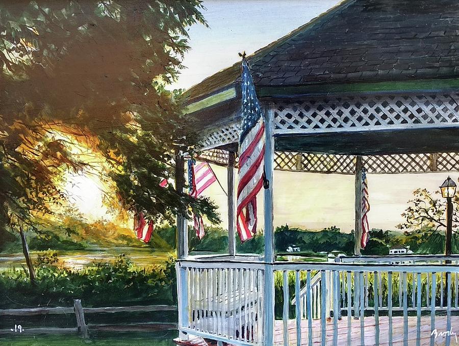 Hometown Painting by William Brody