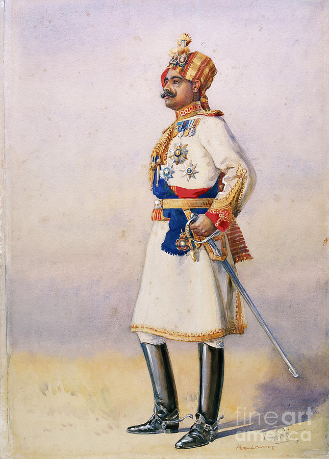 Hon Colonel H.h. Maharaja Sir Ganja Singh, Bahadur Of Bikaner ...