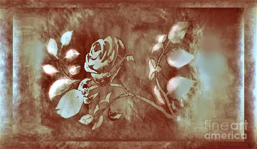 Honey Rose Digital Artwork by Delynn Addams Digital Art by Delynn Addams