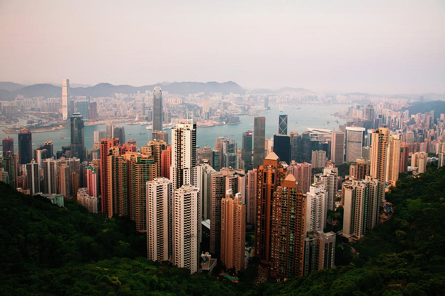 Hong Kong Cityscape Photograph by Photography By Philipp Chistyakov