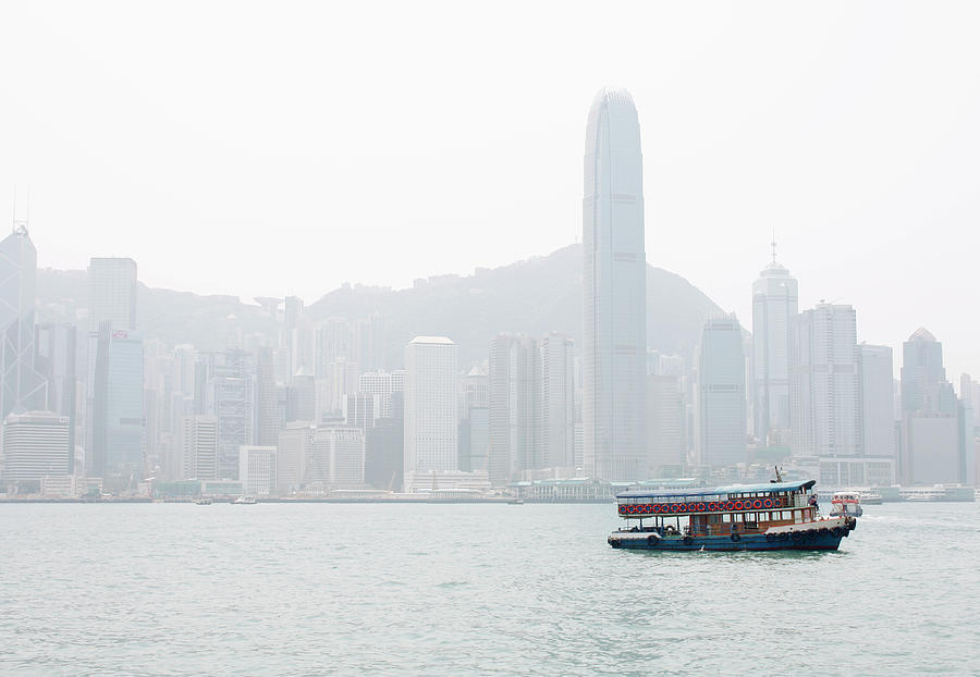 Hong Kong Ferry Photograph by Lasse Kristensen