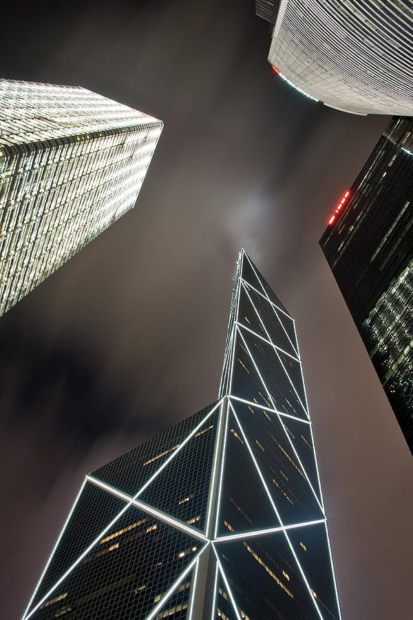Architecture Photograph - Hong Kong Financial Center by Photography By Jeremy Villasis. Philippines.