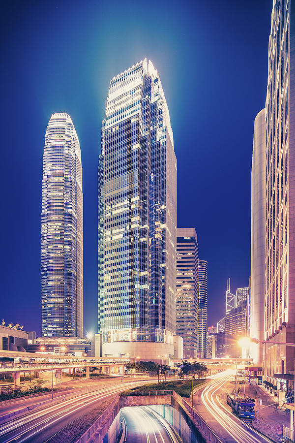Hong Kong  International Finance Centre Photograph by @by Feldman 1