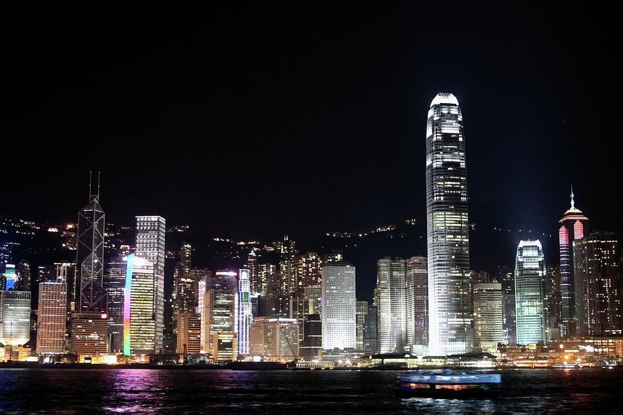 Hong Kong Island Photograph by Christian Junker