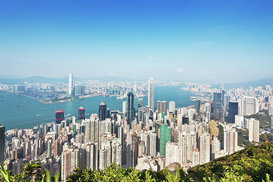Hong Kong Panorama Photograph by Tomml