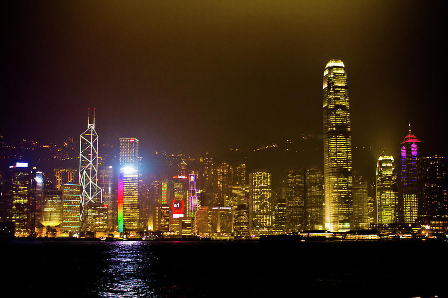 Hong Kong Skyline Photograph by Alex Barlow