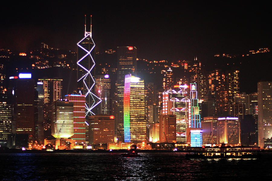 Hong Kong Skyline Photograph by Andrea Schaffer