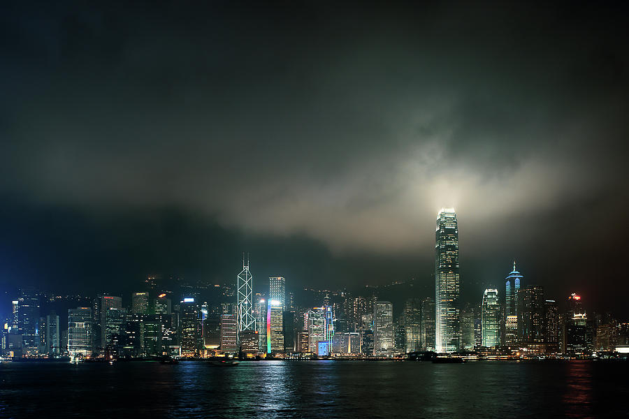 Hong Kong Skyline Photograph by John Lamb