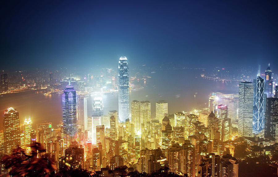 Hong Kong Skyline Photograph by Nikada