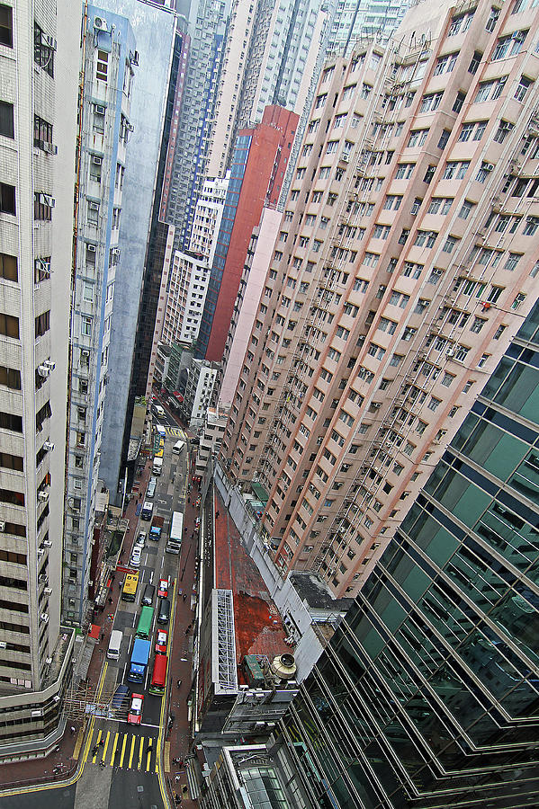 Hong Kong Vertical Photograph by Thomas Ruecker