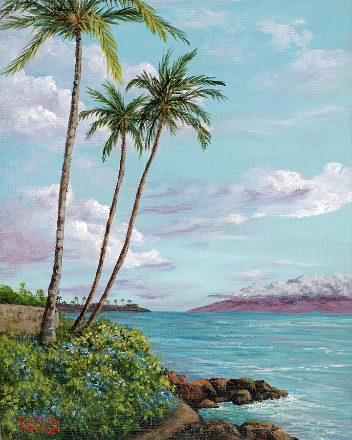 Honokeana Point Painting by Darice Machel McGuire