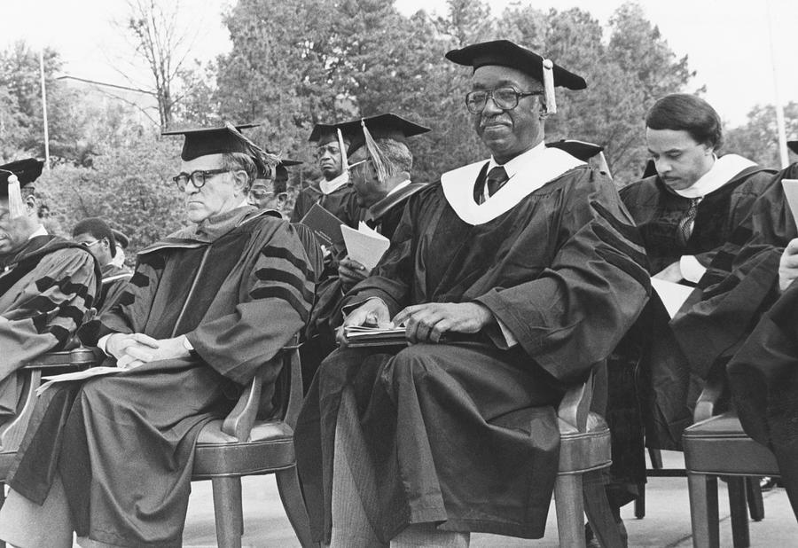 Honorary Degree Awarded To Dr. John Photograph by North Carolina Central University