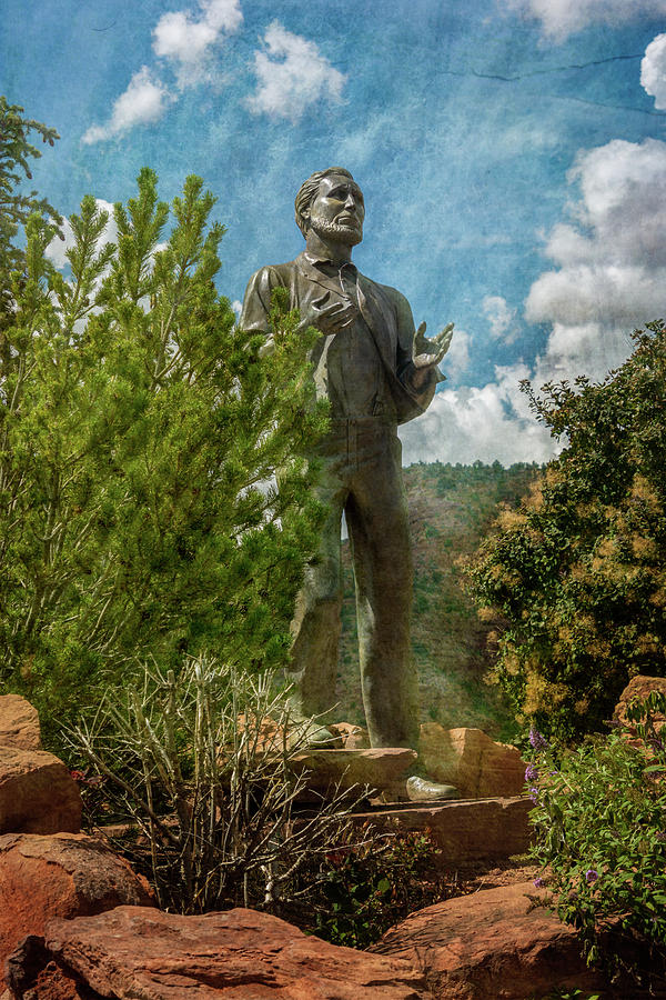 Honoring Levi Stewart - Founder of Kanab Utah  Photograph by Debra Martz