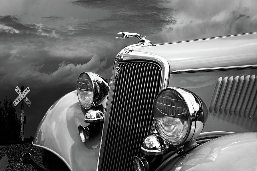 Hood Ornament-1934 Ford Roadster Photograph by John Bartelt