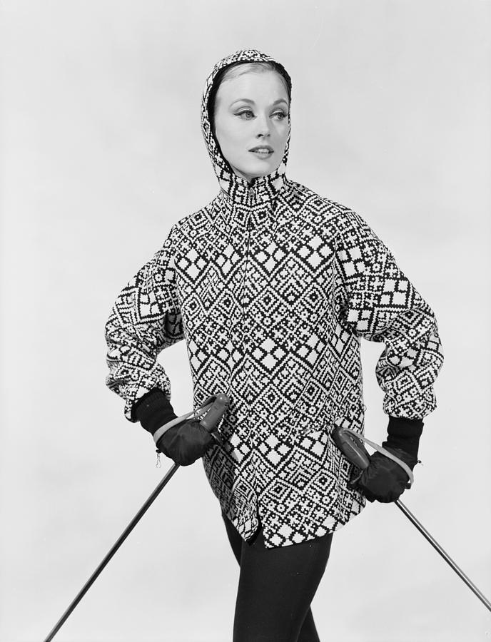 Hooded Ski Jacket Photograph by Chaloner Woods