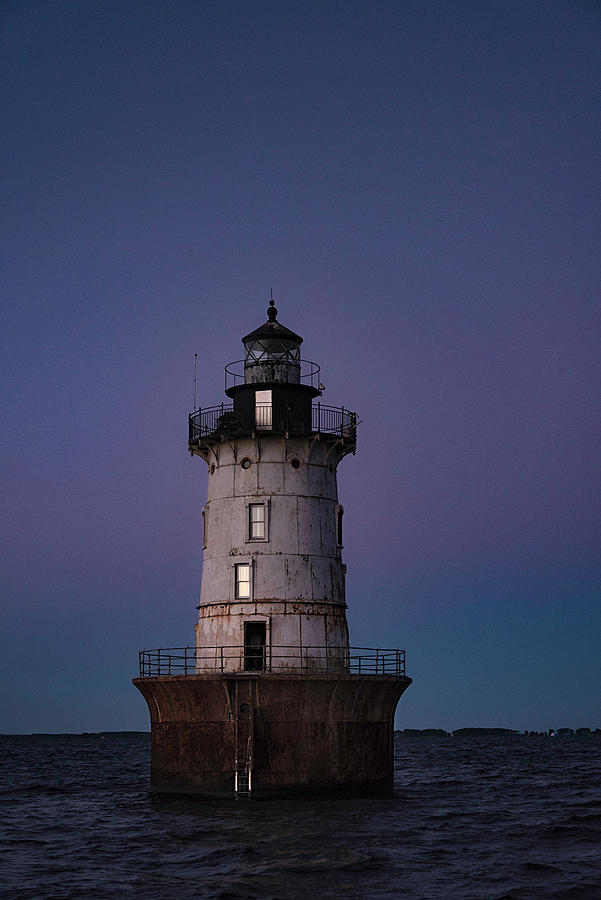 Hoopers Island Lighthouse I Photograph by Robert Fawcett