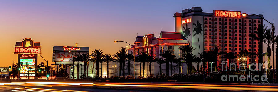 Hooters Casino at Sunrise 3 to 1 Ratio Photograph by Aloha Art