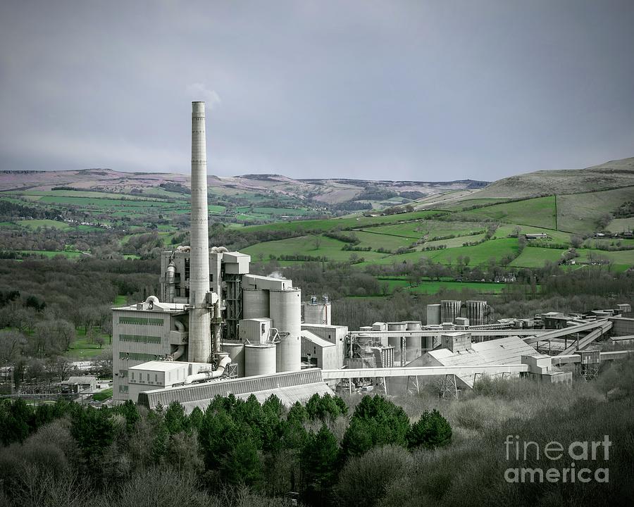 Hope Cement Works Photograph by Robert Brook/science Photo Library