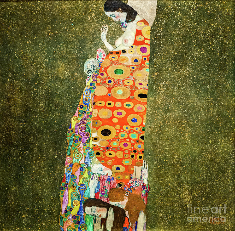 Hope Ii By Gustav Klimt Photograph By Gustav Klimt Fine Art America