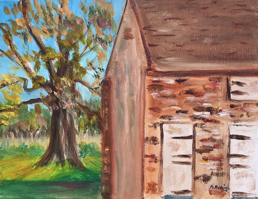 Barn Painting - Hope Lodge by Marita McVeigh Barn Painting - Hope Lodge by Marita McVeigh