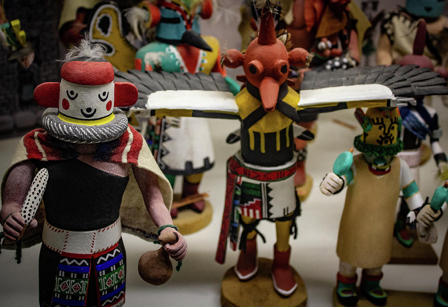 Hopi Kachina Dolls Photograph by Elaine Webster
