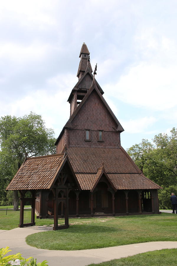 Hopperstad Stave Church Replica Photograph by Laura Smith