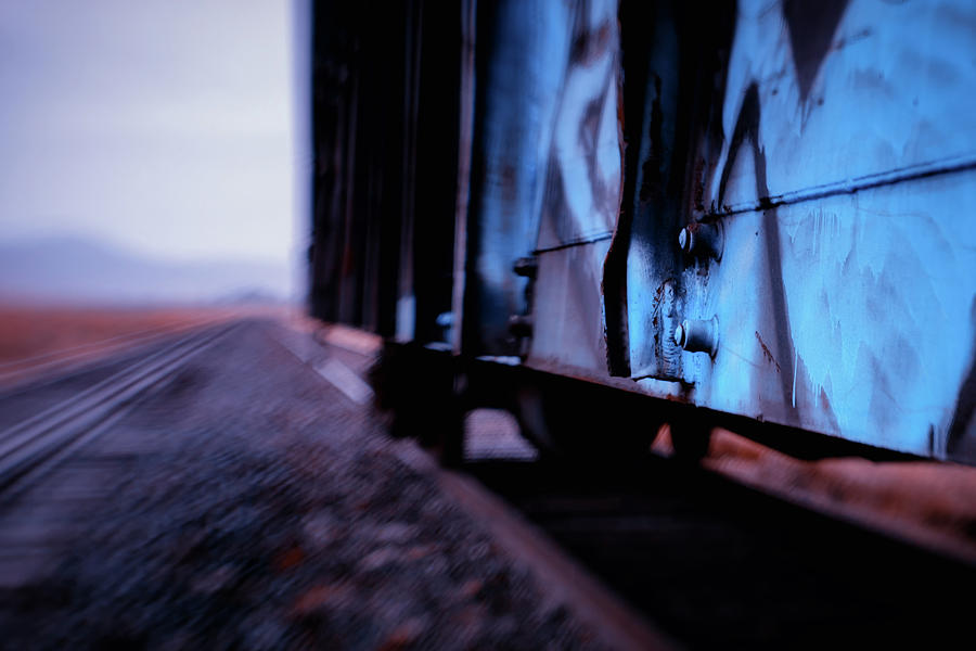 Hoppin the Train Photograph by Marnie Patchett