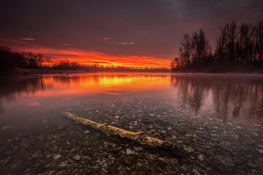 Horizon on fire Photograph by Davorin Mance