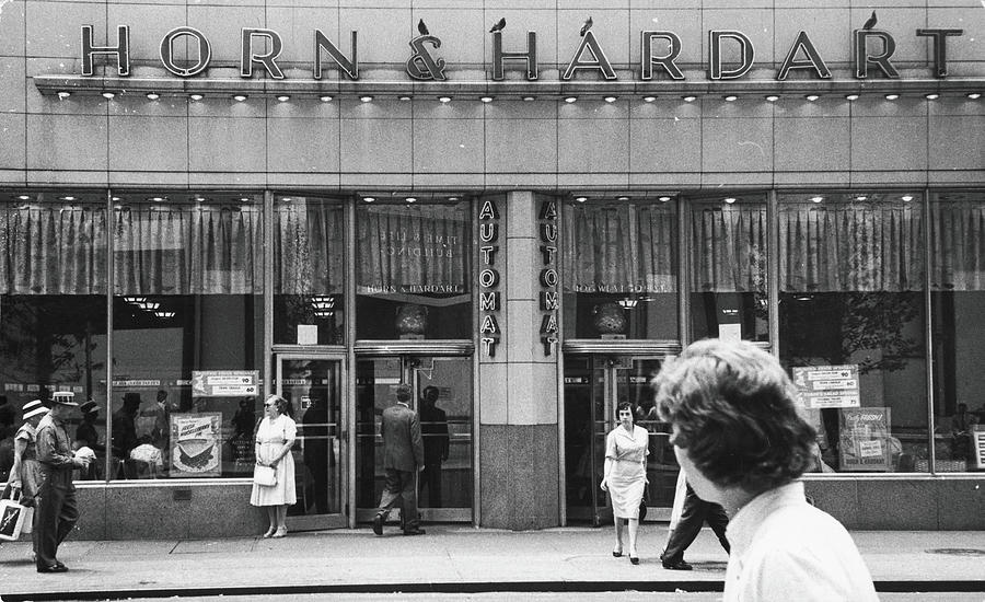 Horn And Hardart Automat, 1960 Photograph by Fred W. McDarrah Horn And Hardart Automat, 1960 Photograph by Fred W. McDarrah