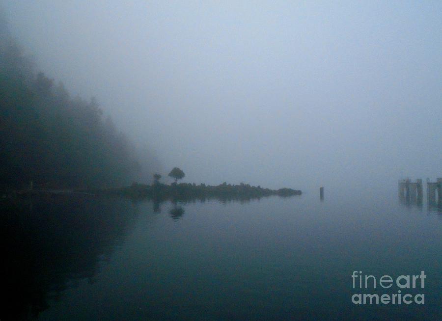 Hornby Island Fog Photograph