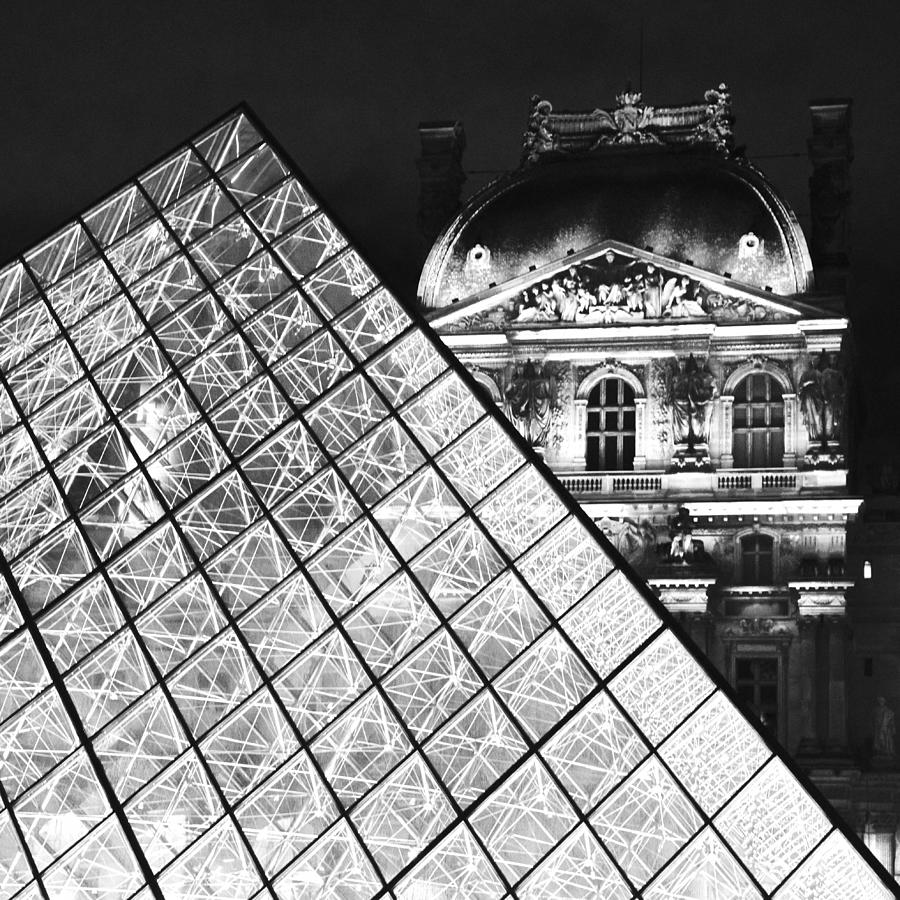 Louvre Photograph - Horror Night by Luca Roveda